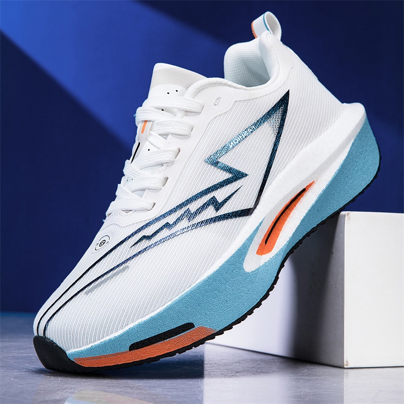 Breathable Mesh Athletic Shoes - Zapatillas deportivas informales para hombre, aptas