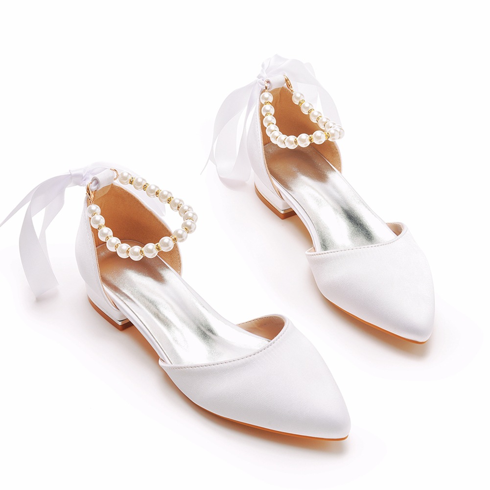 Sandals - Zapatos de boda, Sandalias huecas puntiagudas